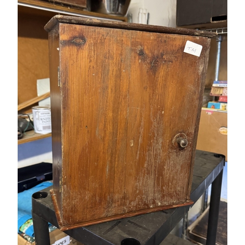 823 - Pine wall cabinet