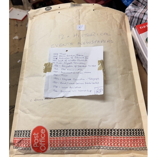 930 - 12 Historical Newpaper events