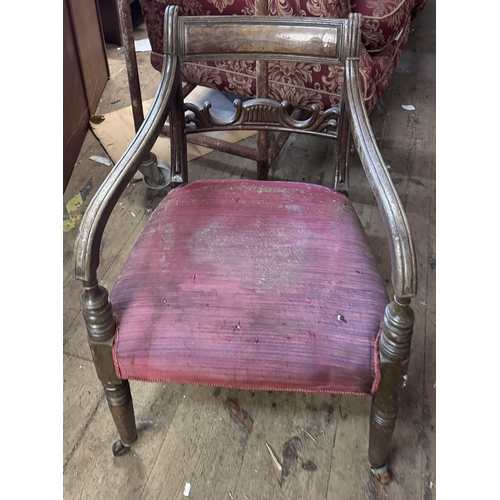 1021 - 19th century armchair