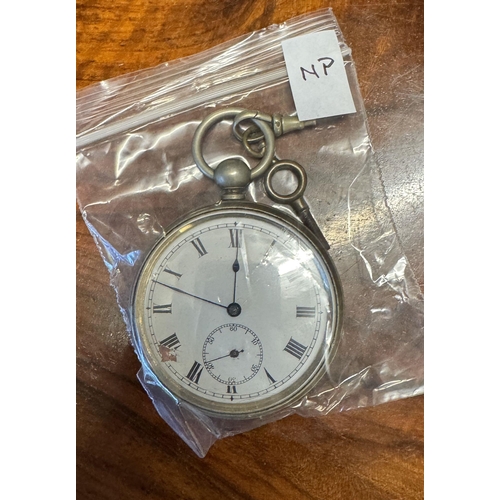 756 - Plated pocket watch