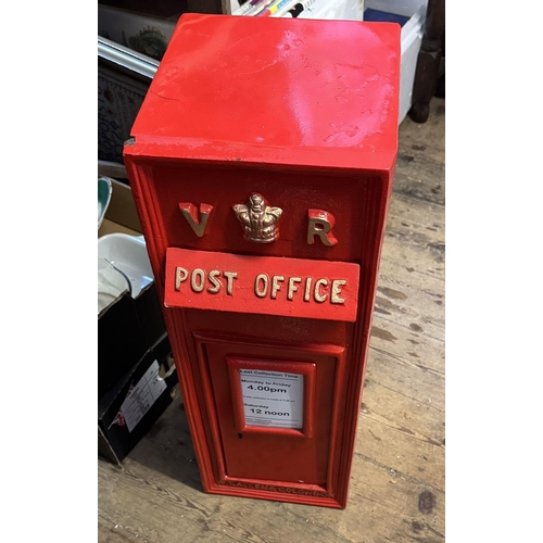 Cast iron post box