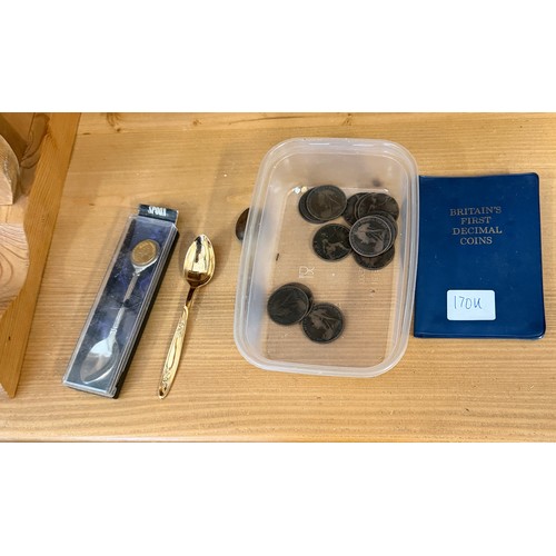 170U - coins & spoons