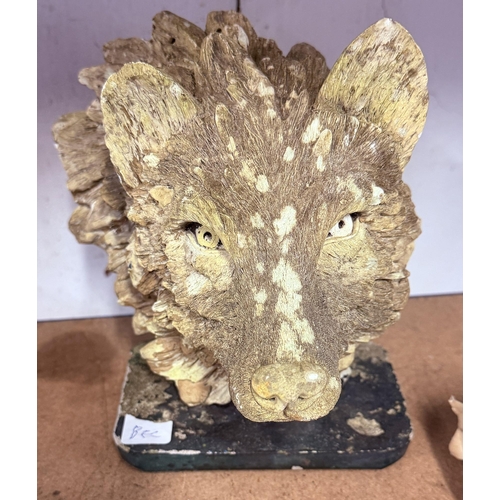 11 - Fox head ornament