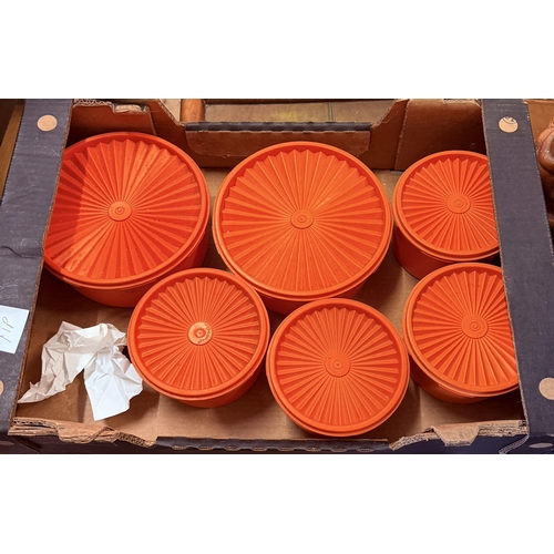 5 - 1970s Tupperware containers