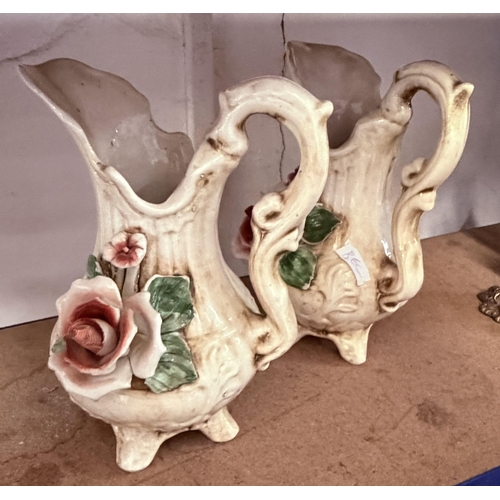 51 - 2 pottery jugs