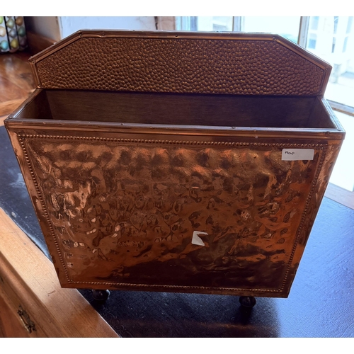 7 - Copper magazine rack