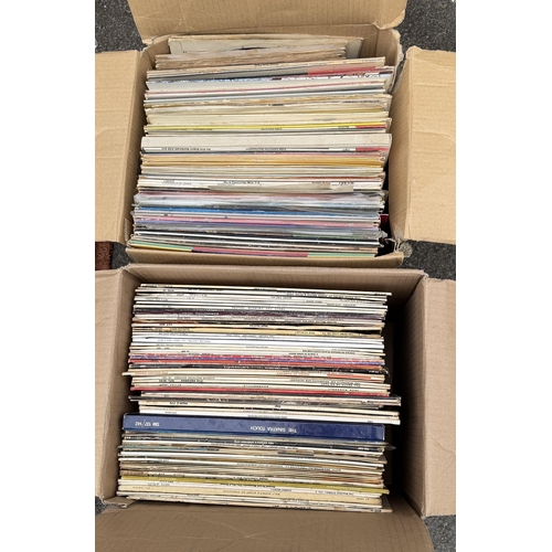 2 boxes vinyl LPs