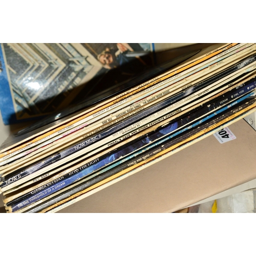 408 - A COLLECTION OF OVER TWENTY L.P'S, including The Beatles White album (no Serial number) and Blue 196... 