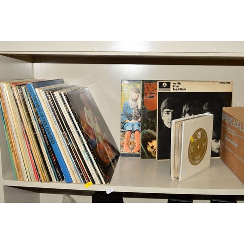 468 - A COLLECTION OF OVER ONE HUNDRED L.P'S AND SINGLES, including The Beatles Rubber Soul Loud cut with ... 