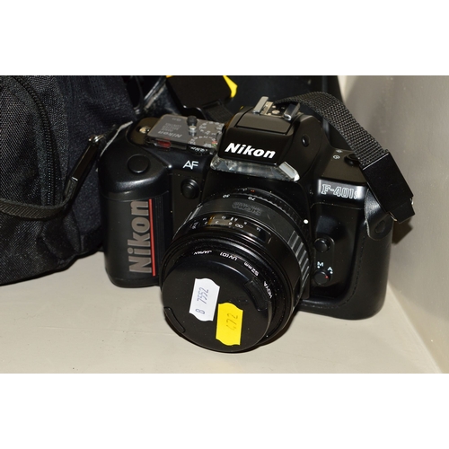 472 - A SONY A300 DIGITAL SLR CAMERA, fitted with a 18-55 f3.5 lens with box and 5-CF cards (no battery or... 