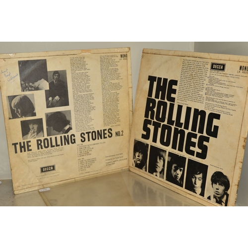 491 - ROLLING STONES AND ROLLING STONES NO.2, No.1 has XARL 6272-3A Matrix