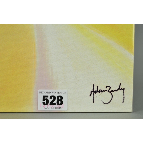 528 - ADAM BARSBY 'LOVES JOURNEY IV', a limited edition print on canvas, signed bottom right, unmounted, u... 