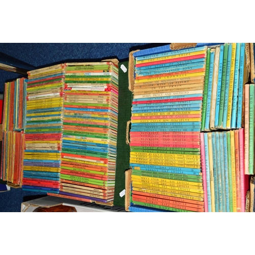 820 - A COLLECTION OF LADYBIRD BOOKS, assorted series mainly 1950's to 1970's issues, some with dust jacke... 