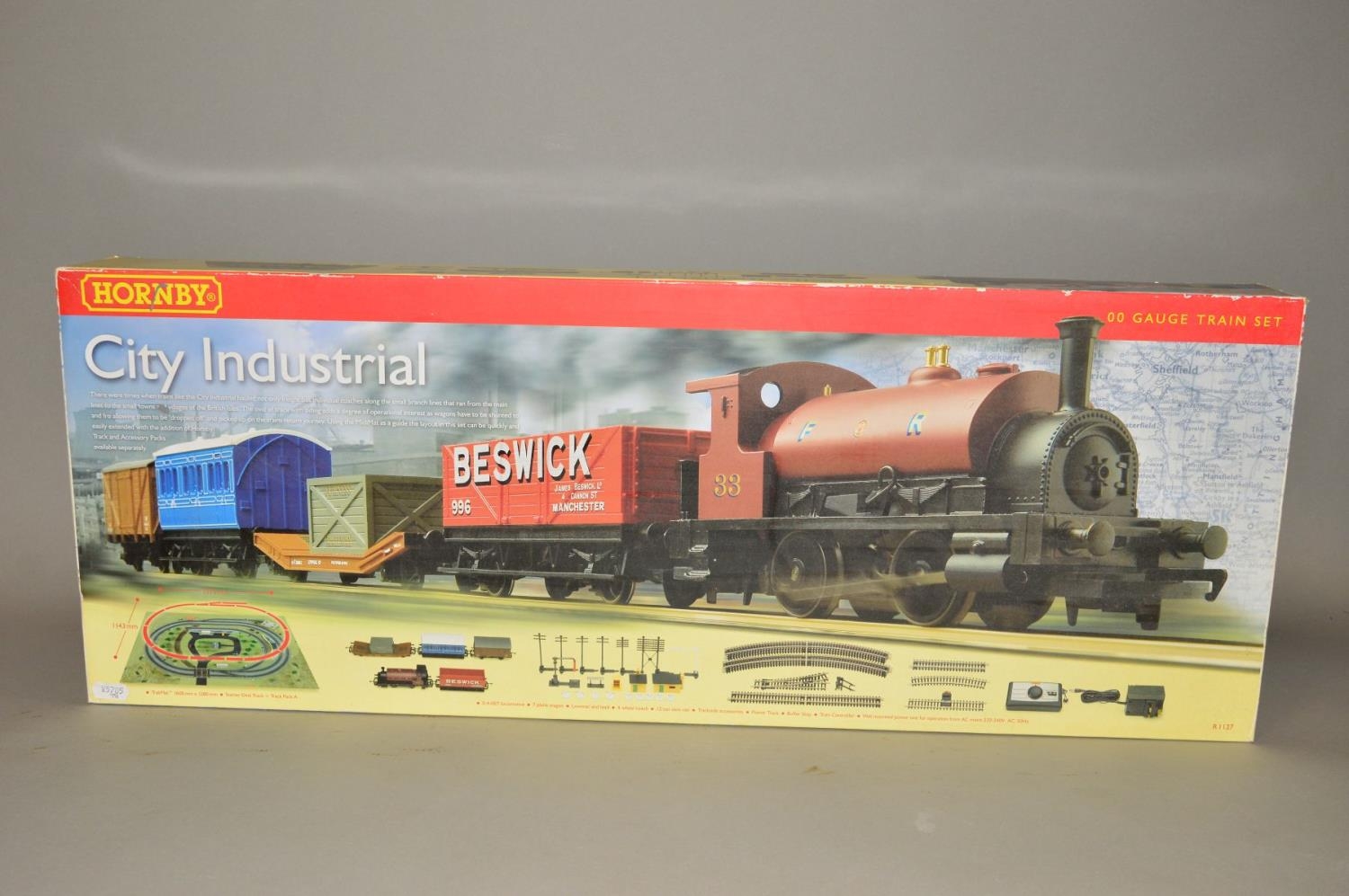 Hornby city industrial train hot sale set