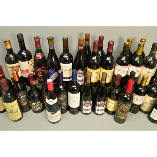 487 - THIRTY FOUR BOTTLES OF WINE, from Southern France, Spain and the New World to include five bottles o... 