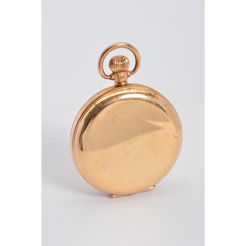 80 - A 9CT GOLD FULL HUNTER POCKET WATCH, signed Rolex, Birmingham 1932, 9ct dust cover, case number 2383... 