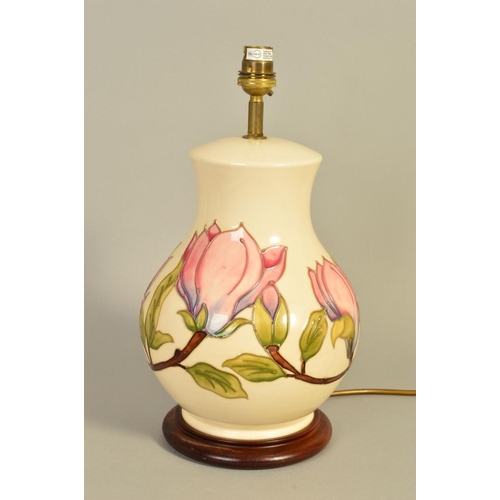 moorcroft magnolia table lamp