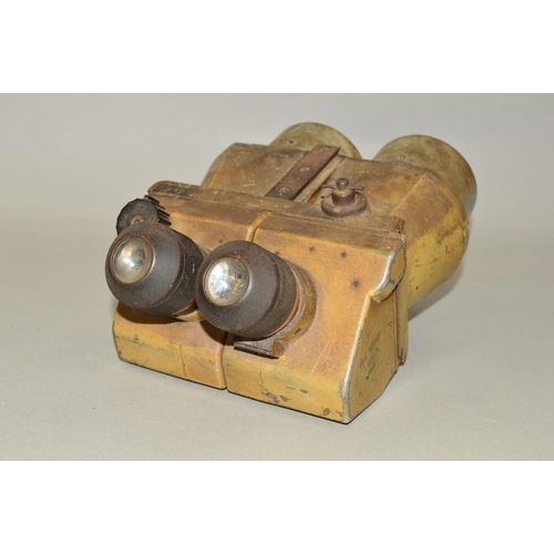 394 - A PAIR OF GERMAN 3RD REICH WWII ERA 'FIELDGLASS' MILITARY BINOCULARS, this example bears the marks D... 