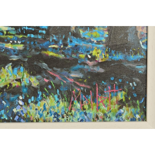 574 - TIMMY MALLETT (BRITISH CONTEMPORARY) 'BLUEBELL SHADOWS' an artist proof print of a bluebell wood 15/... 