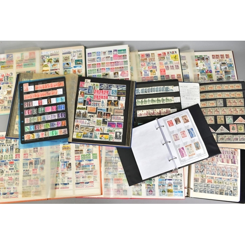 169 - TEN WORLD STAMP ALBUMS, (10)