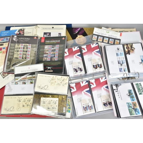 171 - THREE ALBUMS OF MODERN GREAT BRITAIN STAMPS, two albums with First Day Covers from 2007-2018, togeth... 