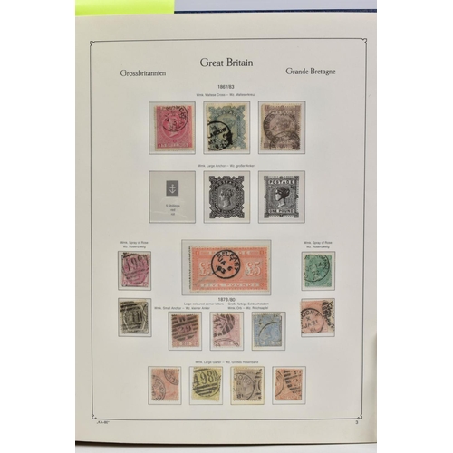 181 - A GB BOXED KA-BE ALBUM, with good collection of GB to 1966, highlights include 1840 Penny Black and ... 