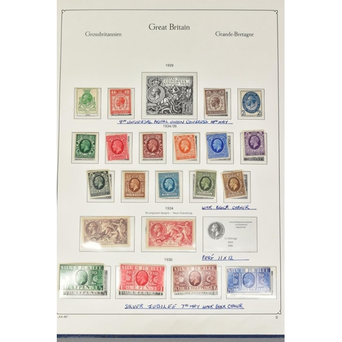 181 - A GB BOXED KA-BE ALBUM, with good collection of GB to 1966, highlights include 1840 Penny Black and ... 