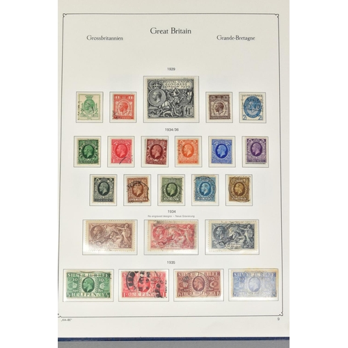 181 - A GB BOXED KA-BE ALBUM, with good collection of GB to 1966, highlights include 1840 Penny Black and ... 