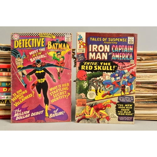 188 - VARIOUS COMICS, to include Detective comics, volume 1, issue 359, (first appearance of Barbara Gordo... 