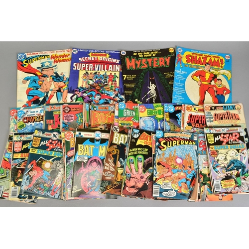 190 - VARIOUS COMICS, to include Swamp Thing, volume 1, issue 1, (first appearance of Alec Holland's Swamp... 