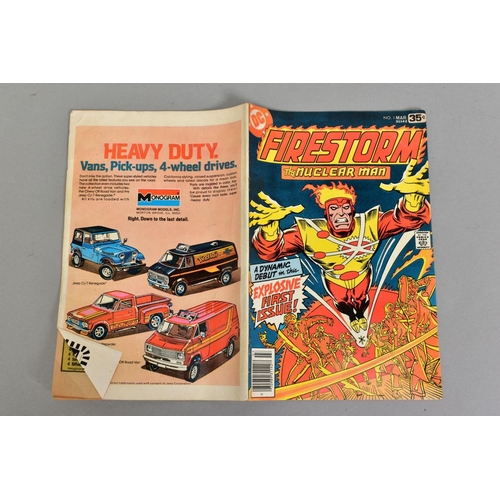 194 - VARIOUS COMICS, to include Firestorm the Nuclear Man, volume 1, issue 1, (first appearance of Firest... 