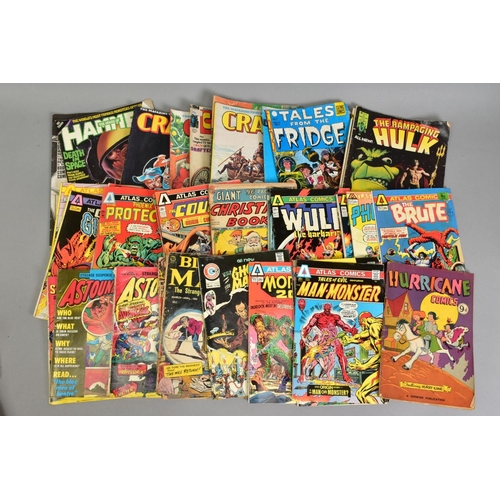 199 - VARIOUS COMICS, to include a copy of Captain America, volume 1, issue 9 (four boxes) (list available... 