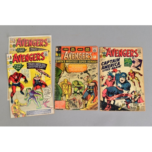 201 - A COLLECTION OF AVENGERS COMICS, volume 1, issue 1 to 130, 138-141, 143, 147, 149-160, 163-164, 166,... 