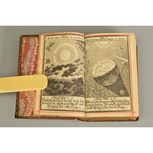 207 - BIBLIA ECTYPA, produced and published by Artist Christoph Weigel in Germany 1695, this is a retellin... 