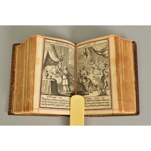 207 - BIBLIA ECTYPA, produced and published by Artist Christoph Weigel in Germany 1695, this is a retellin... 