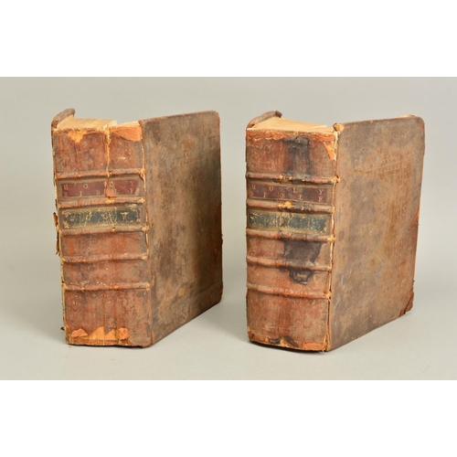 208 - PHILLIPS, REV. WM. LUKE, The Grand Imperial Bible, two volume set, 1766, presumed 2nd edition follow... 