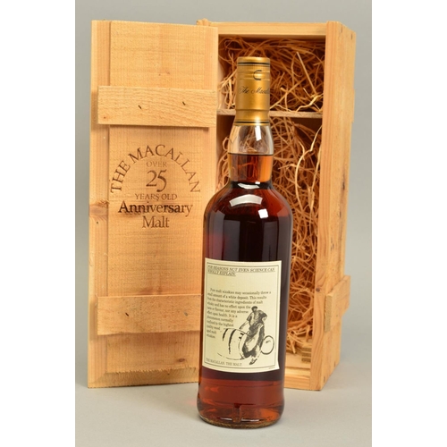 362 - A BOTTLE OF THE MACALLAN 25TH ANNIVERSARY MALT, distilled in 1974 and bottled in 1999, 43% vol, 70cl... 