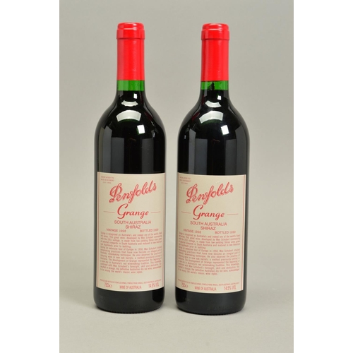 364 - TWO BOTTLES OF PENFOLDS GRANGE 1998 SHIRAZ, bottled 1999, 14.5% vol, 75cl, this Australian classic i... 