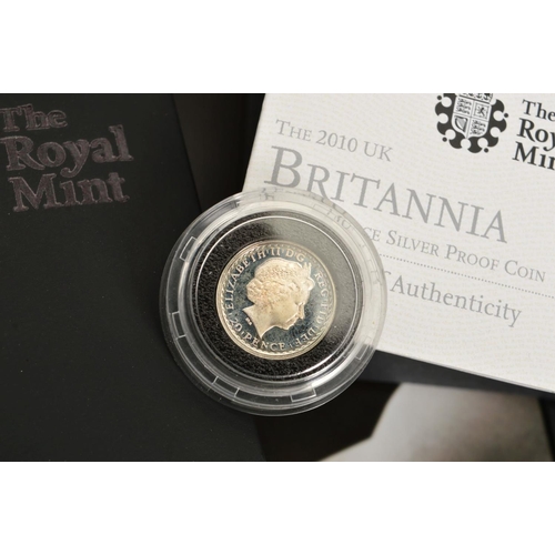 73 - ROYAL MINT CELEBRATION OF BRITAIN SILVER PROOF PART SETS, to include a tenth ounce 2010 boxed silver... 