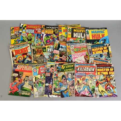 191 - VARIOUS COMICS, to include Marvel Spotlight, volume 1, issue 28, (first Solo Moon Knight comic), Sav... 