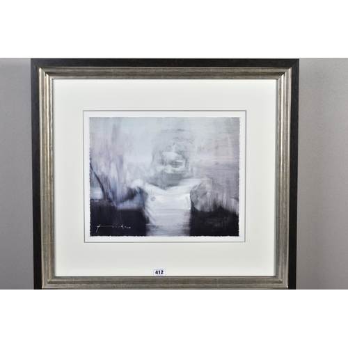 412 - CHRISTIAN HOOK (BRITISH 1971) 'FRAGMENTED MEMORIES', an artist proof print 10/20 of an impressionist... 