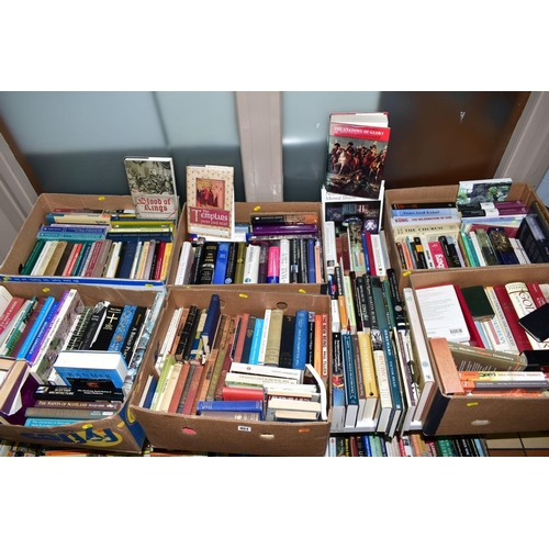 451 - SIX BOXES AND LOOSE OF BOOKS, various subjects