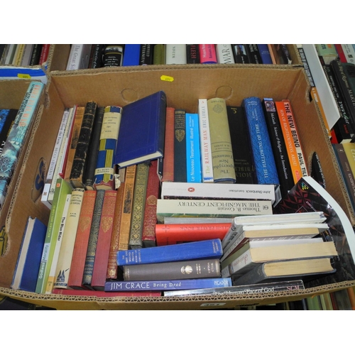 451 - SIX BOXES AND LOOSE OF BOOKS, various subjects