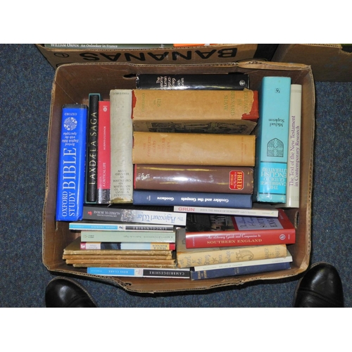 509 - EIGHT BOXES OF BOOKS, of various subjects