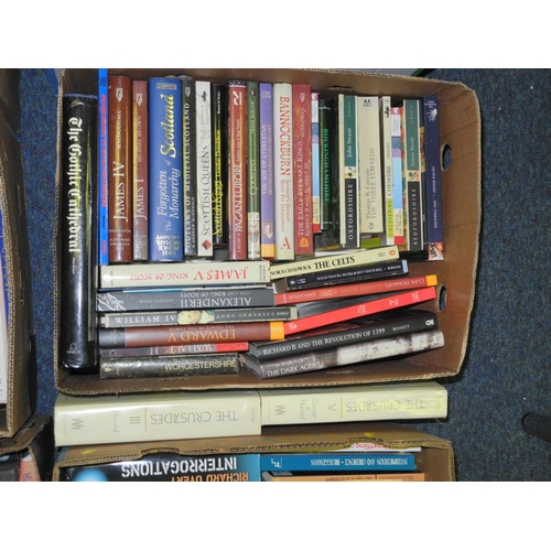 509 - EIGHT BOXES OF BOOKS, of various subjects