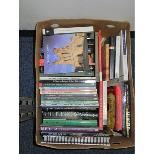 508 - SIX BOXES OF BOOKS, of various subjects