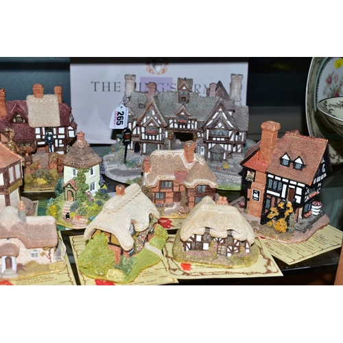 265 - FORTY NINE LILLIPUT LANE SCULPTURES FROM THE SOUTH EAST AND SOUTH WEST COLLECTION, all with deeds, t... 