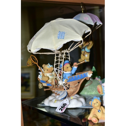 266 - A LARGE QUANTITY OF ENESCO CHERISHED TEDDIES, mostly boxed, to include limited edition 'Kathy and Ke... 