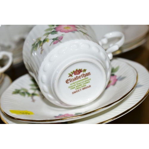 315 - TEAWARES ETC, to include Royal Vale six place teaset, pattern 7382, Elizabethan 'Sweet Briar' tea cu... 