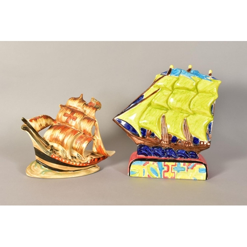 336 - A POOLE POTTERY GALLEON based on Harold Stabler's 1925 design, this new version was produced by Pool... 